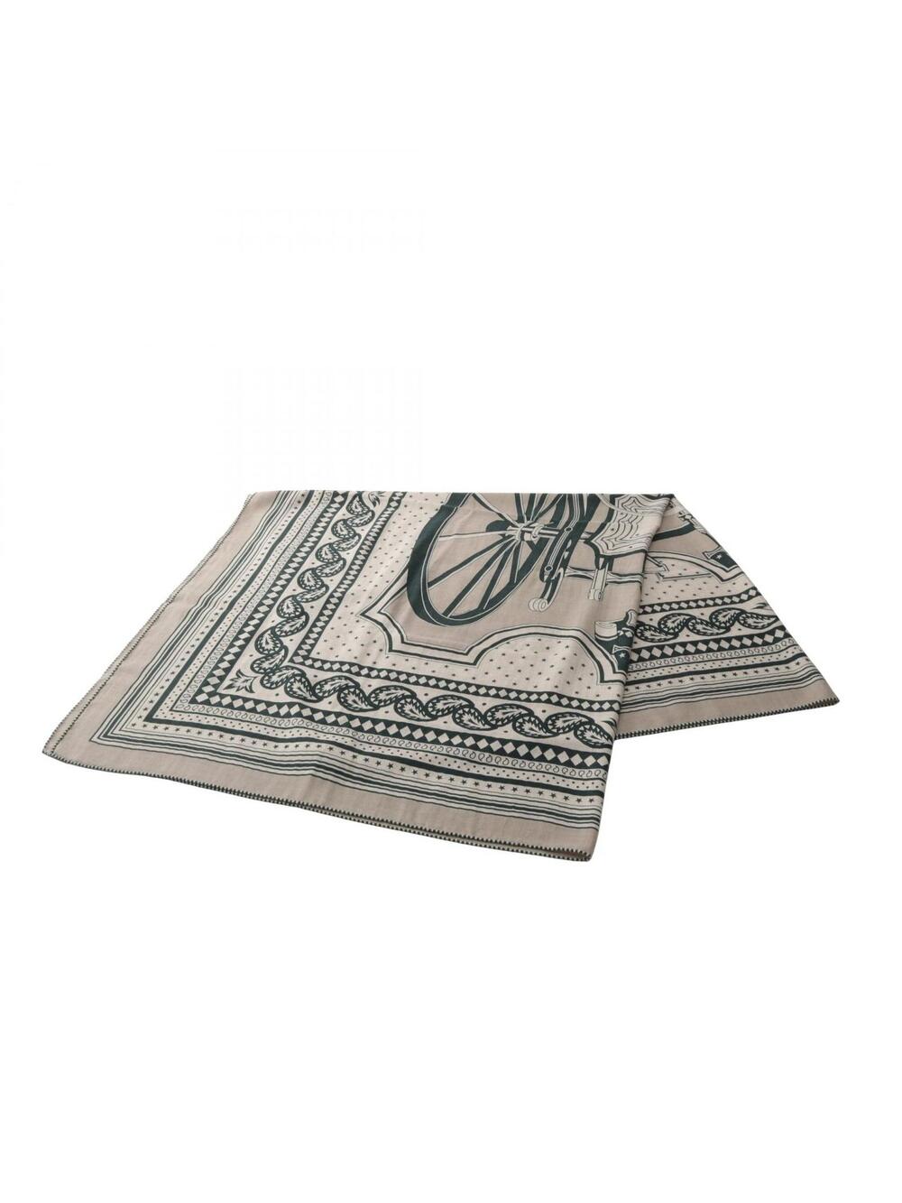 Hermes Les Roues De Phaeton Scarf Wrap #374367H12B